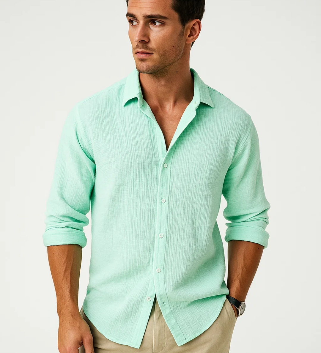 Margaux - Chemise Élégante Col