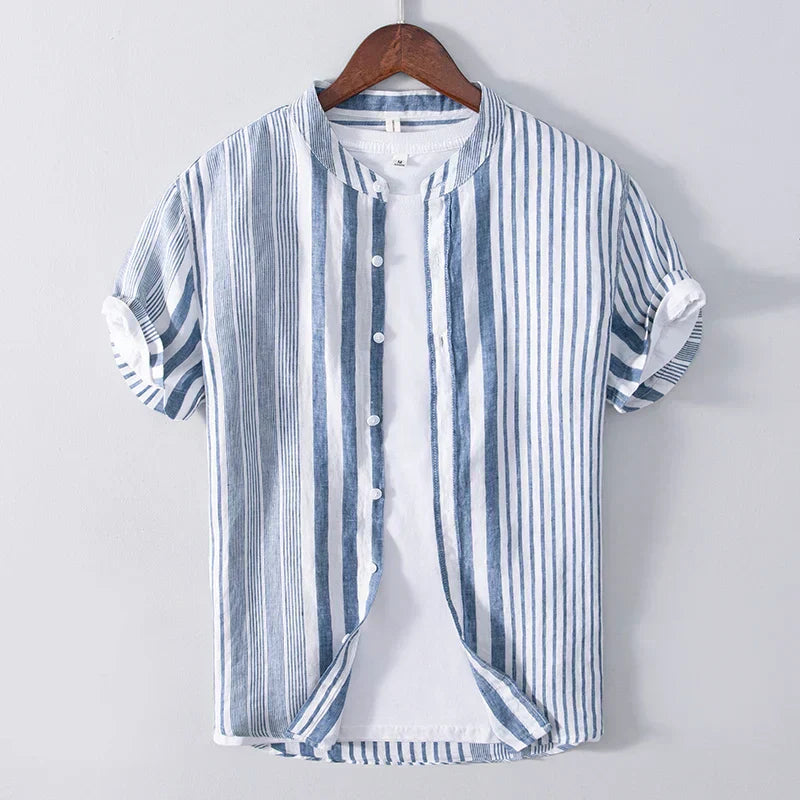 Anaïs - Chemise Rayée Élégante