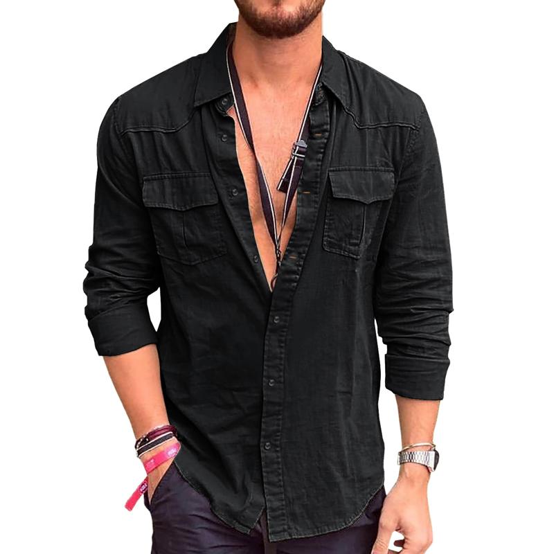 Gaëlle - Chemise Cargo Élégante