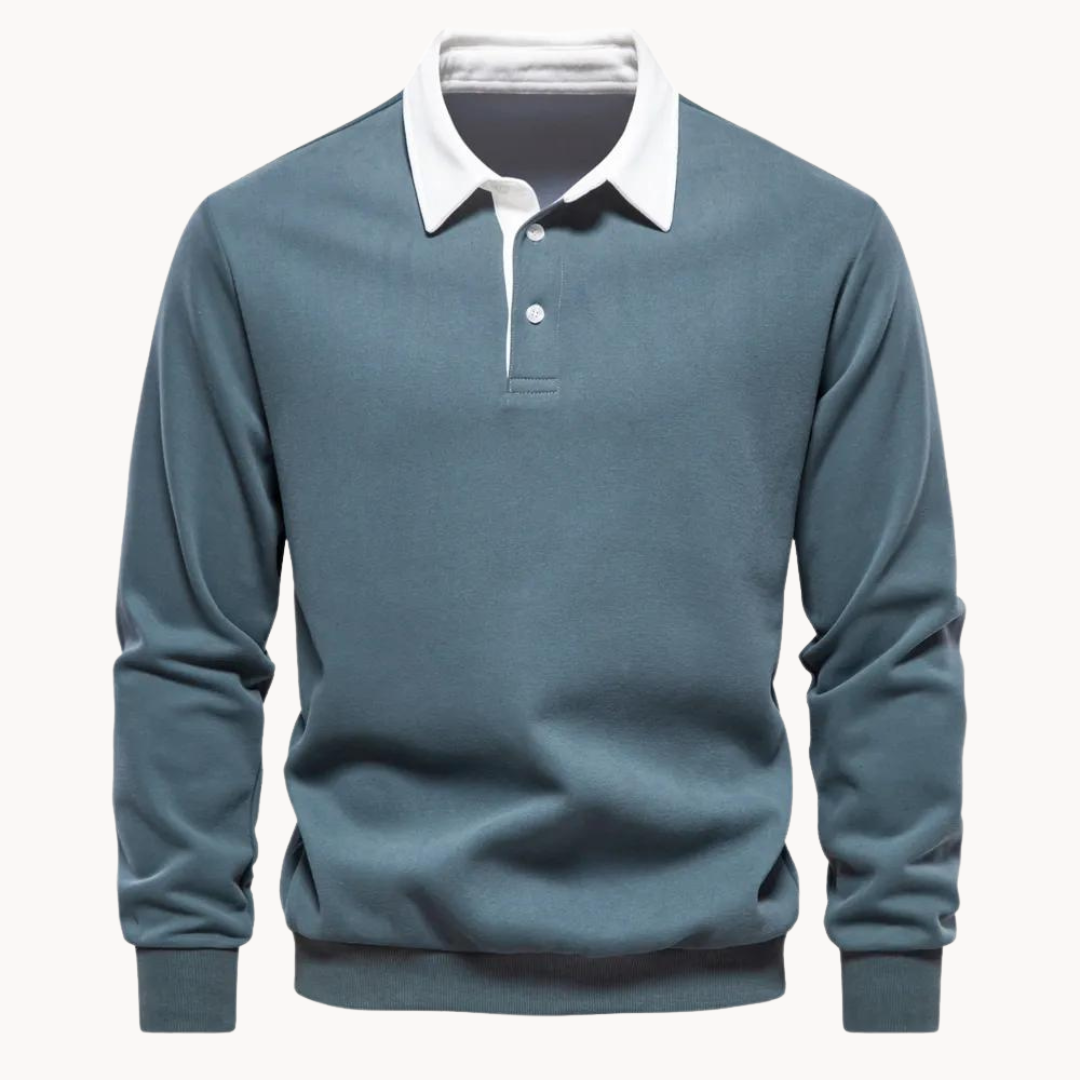 Élodie - Sweat Polo Élégant