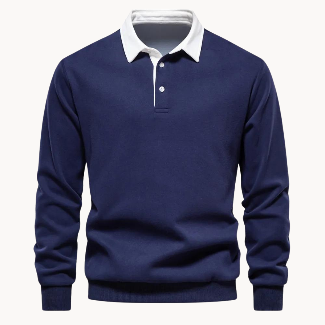 Élodie - Sweat Polo Élégant