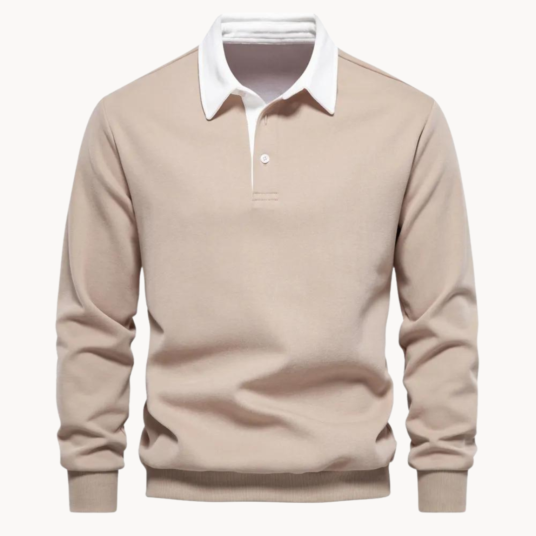 Élodie - Sweat Polo Élégant