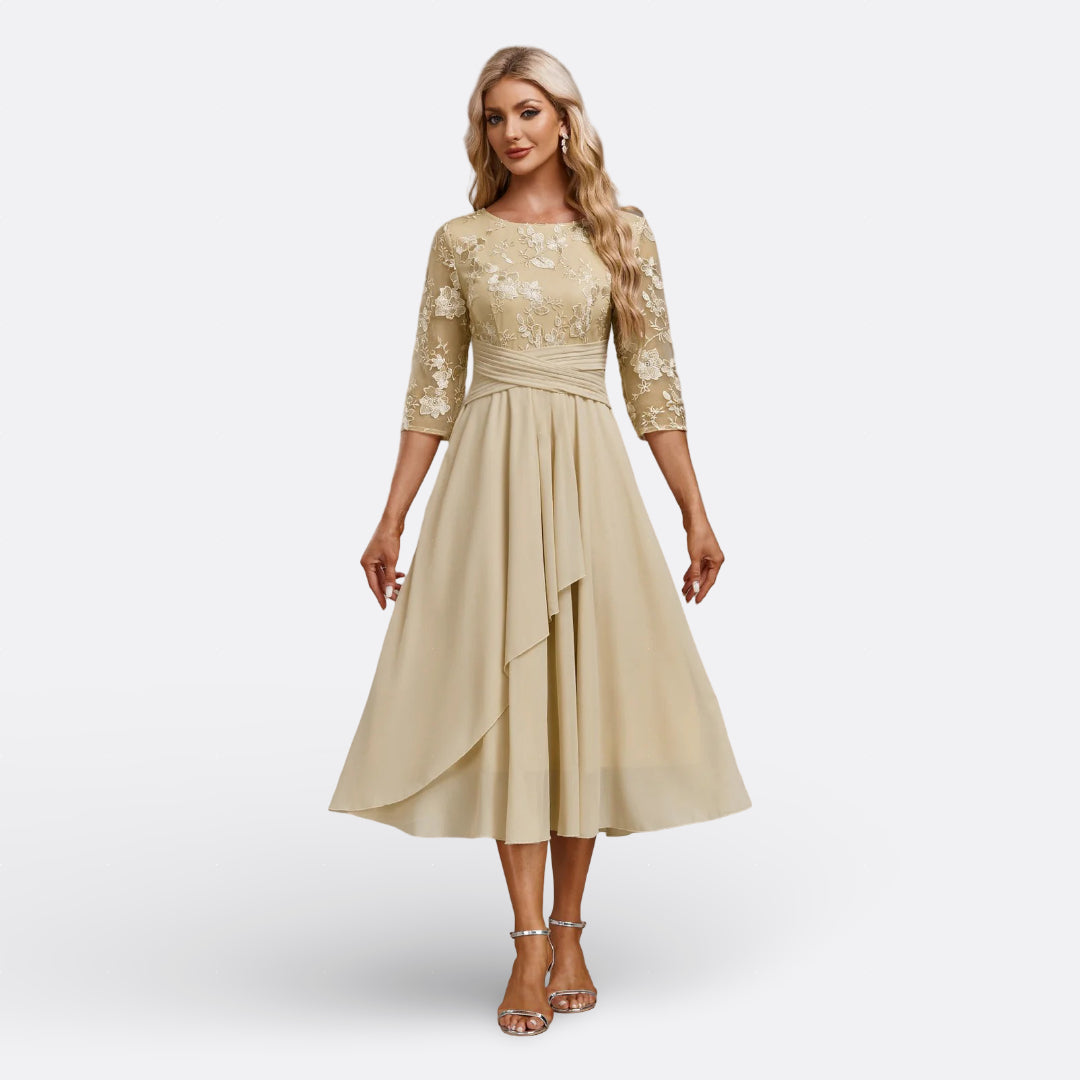 Gaëlle - Robe Midi Dentelle