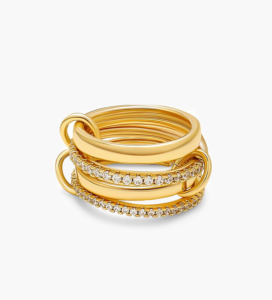 Justine - Bague Élégante Or
