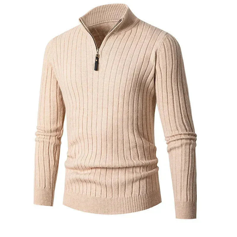 Céline - Pull Mi-Zip Élégant