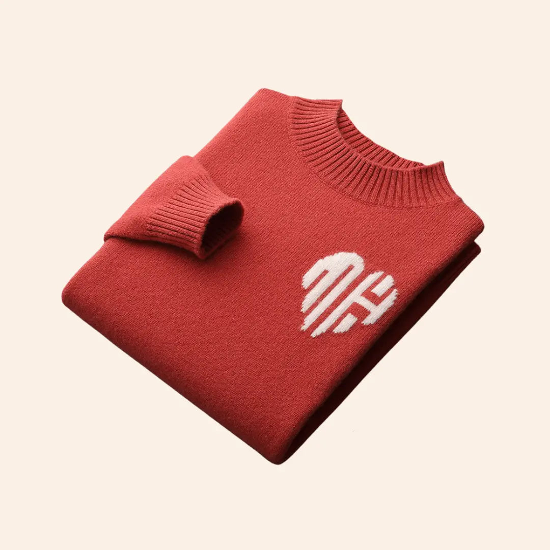 Valentine - Pull Ajusté Doux