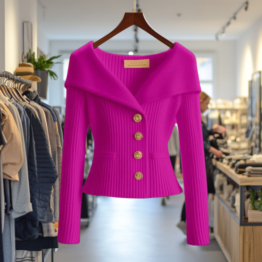 Margaux - Blouse Élégante Tricot
