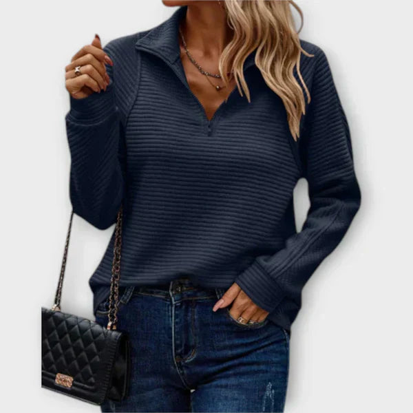 Inès - Pull Élégant Tricot
