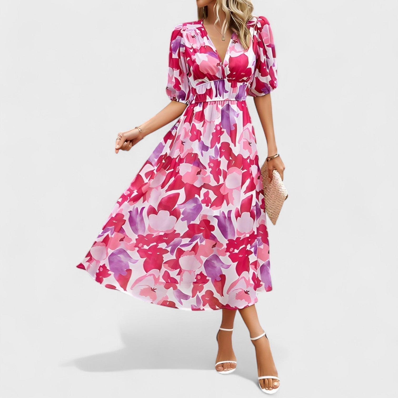Margot - Robe Midi Floral