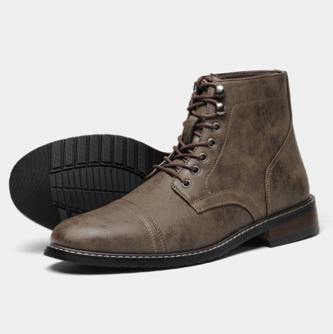 Anaïs - Bottes Derby Vintage