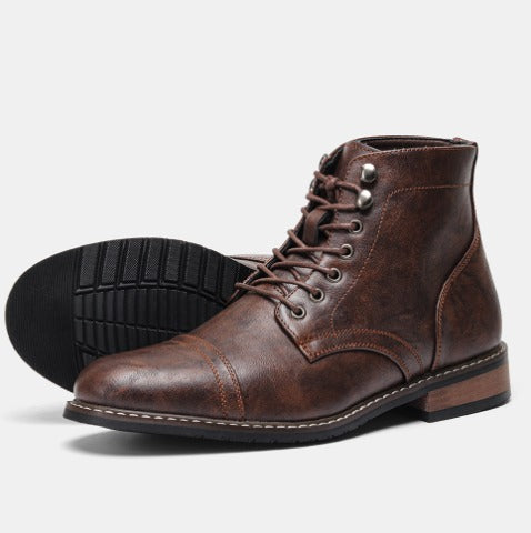 Anaïs - Bottes Derby Vintage