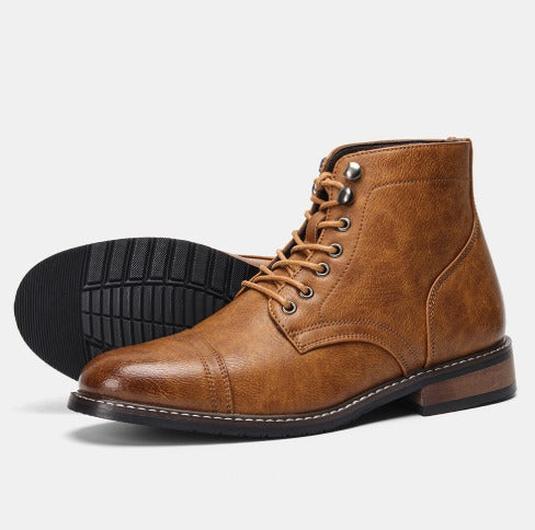 Anaïs - Bottes Derby Vintage