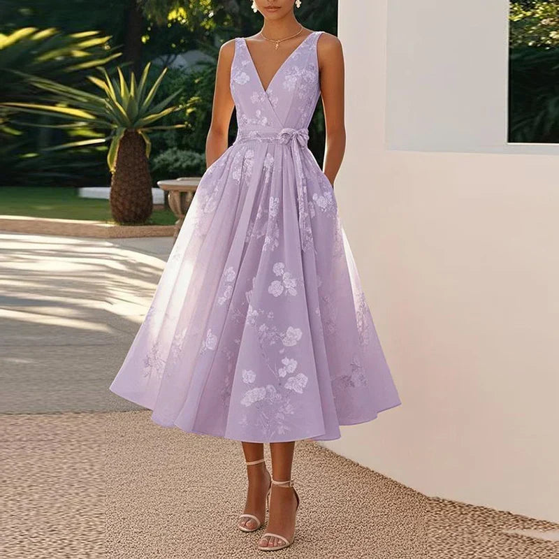 Amélie - Robe Midi Élégante