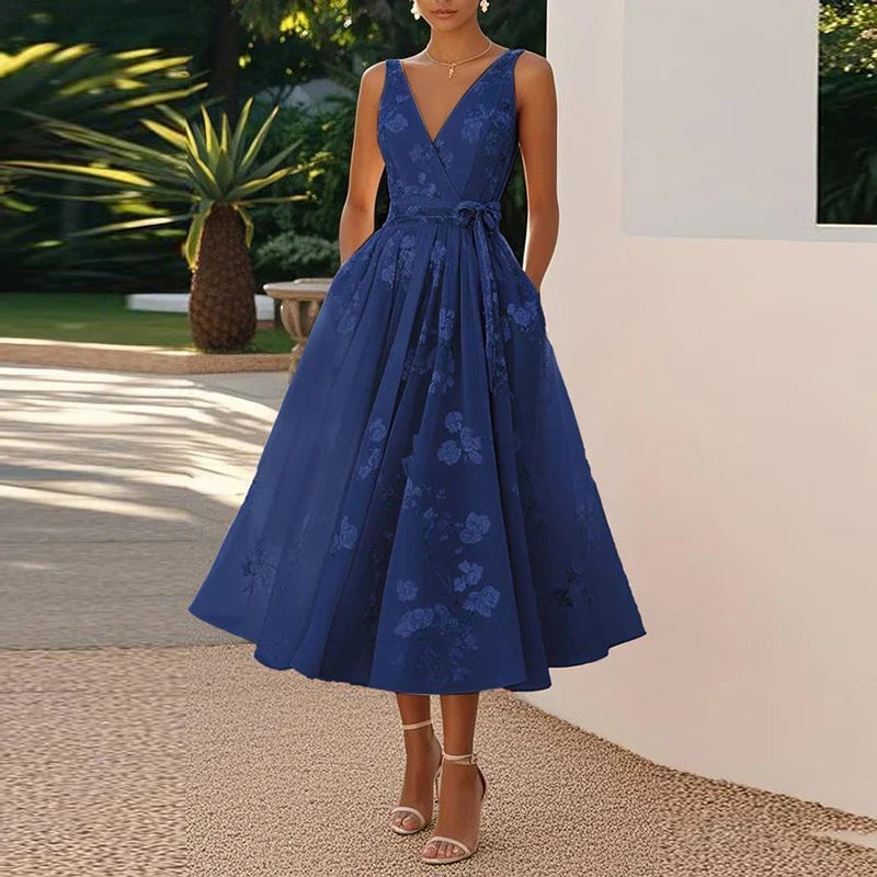 Amélie - Robe Midi Élégante