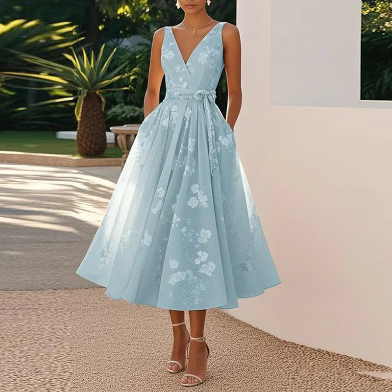 Amélie - Robe Midi Élégante