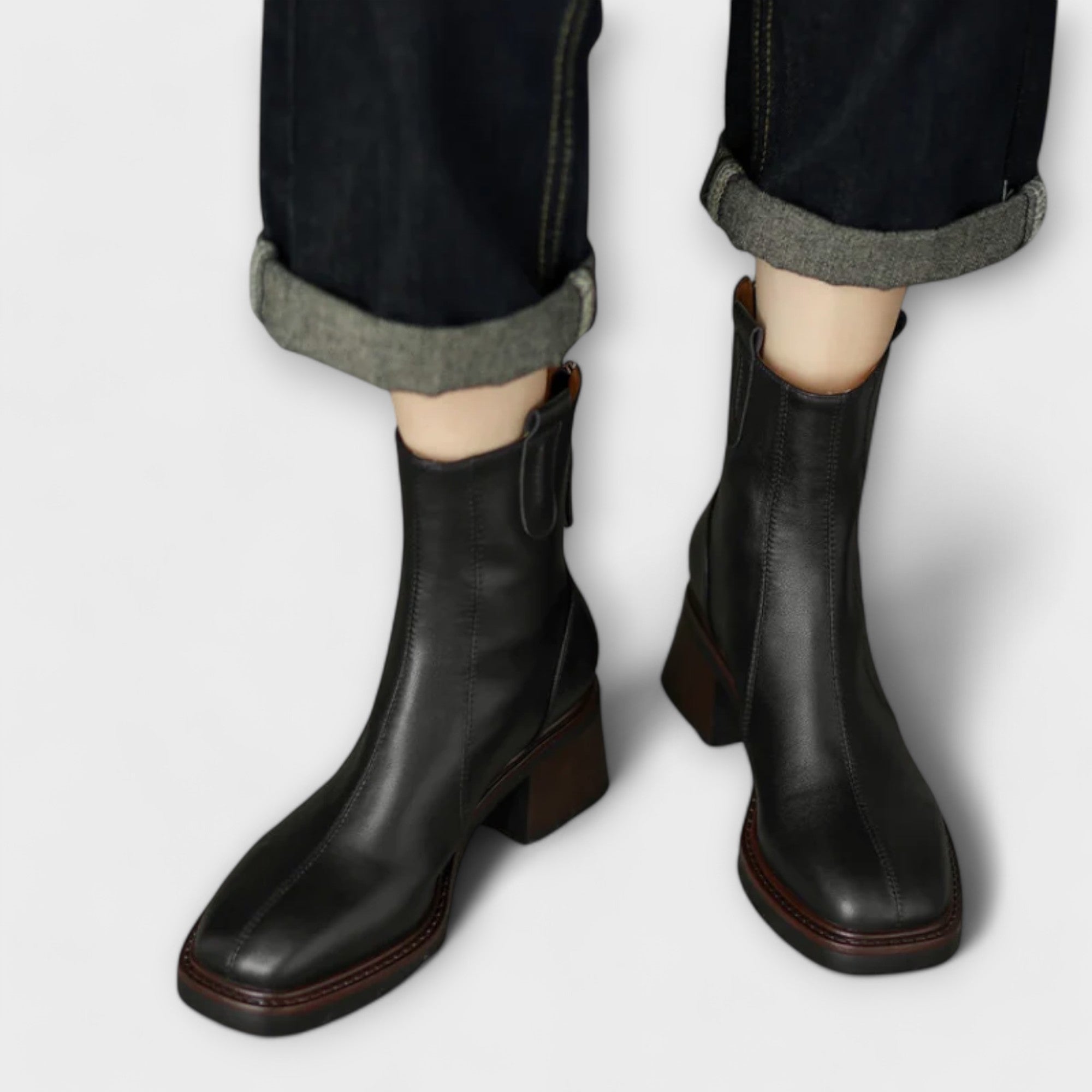 Anaïs - Bottes Élégantes Cuir