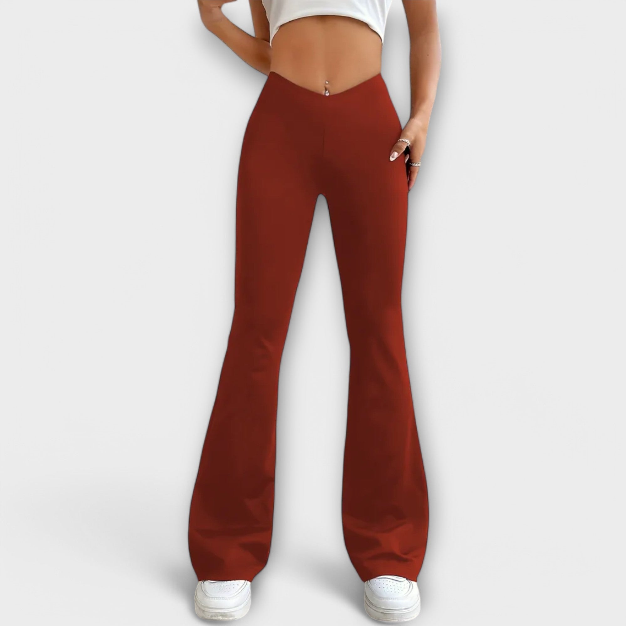 Delphine - Pantalons Amples Élégants