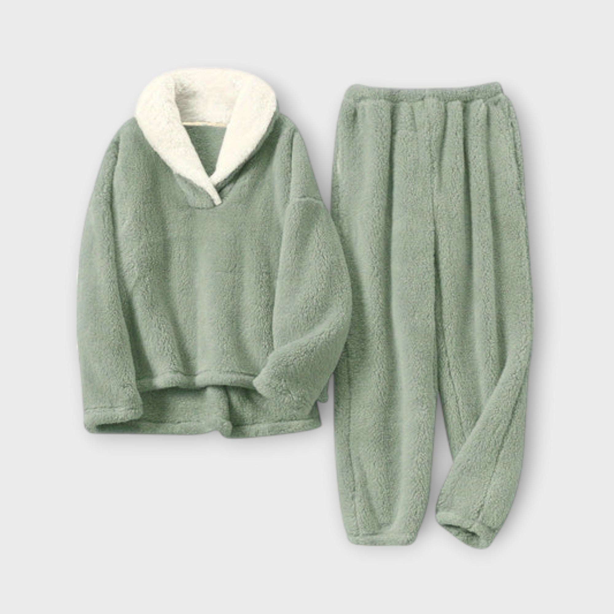 Sarah - Ensemble Flanelle Élégant