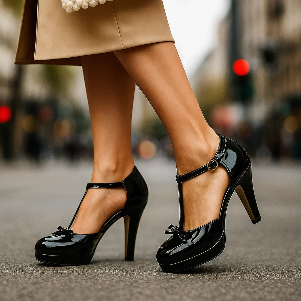 Inès - Chaussures Élégance Nœud