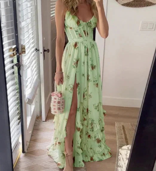 Justine - Robe Midi Florale