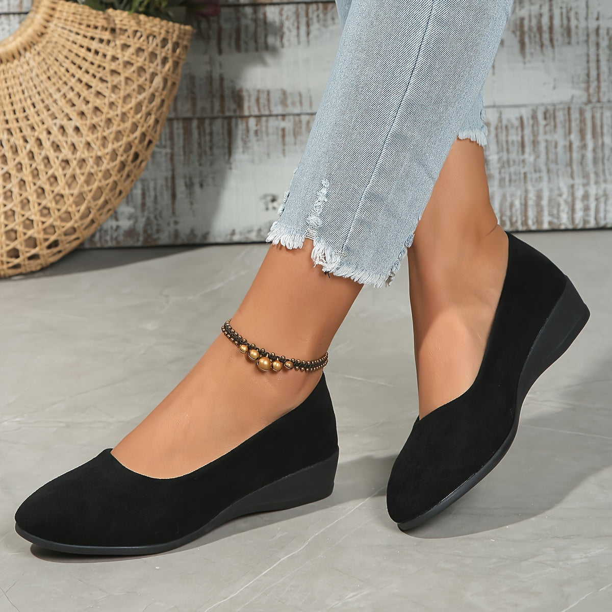 Élodie - Ballerines Élégantes Talon