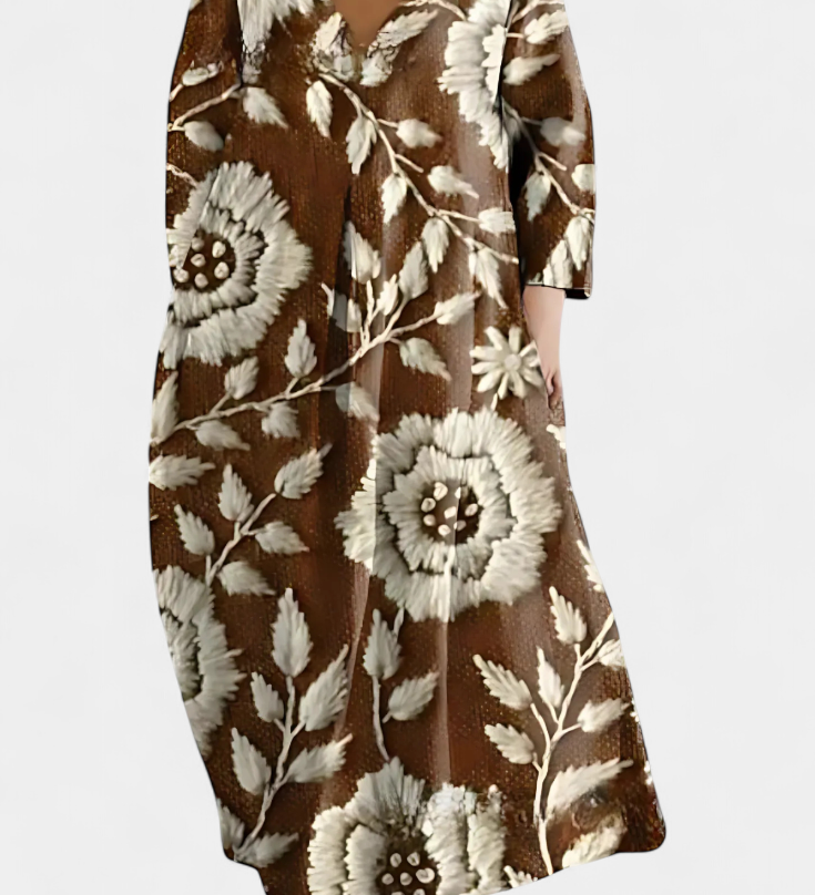 Valentine - Robe Fluide Fleurie