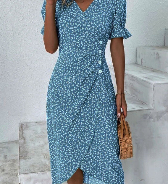 Clara - Robe Enveloppante Légère