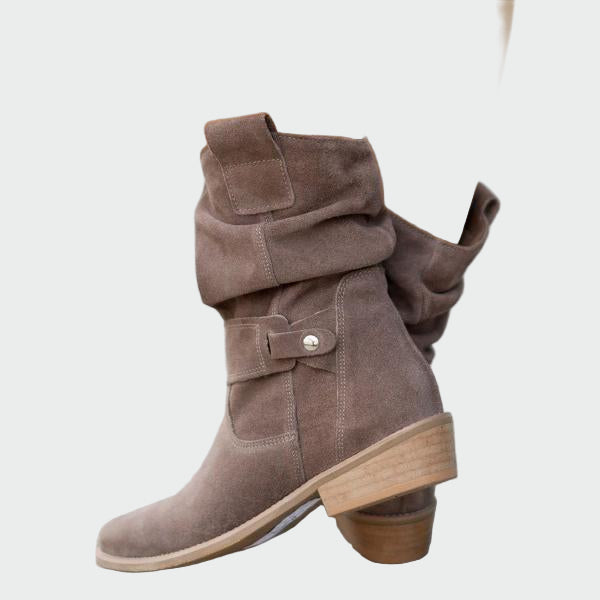 Élodie - Bottes Suède Confortables