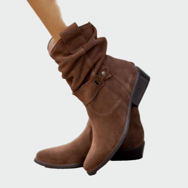Élodie - Bottes Suède Confortables
