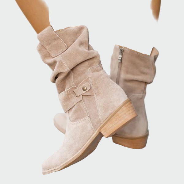 Élodie - Bottes Suède Confortables