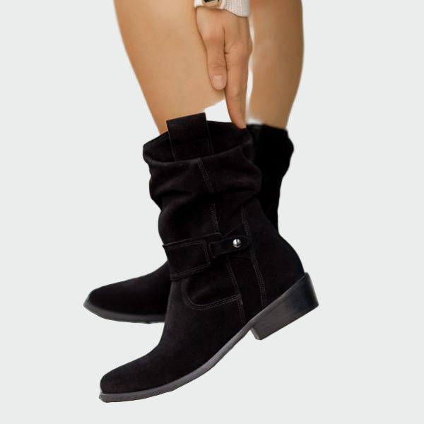 Élodie - Bottes Suède Confortables