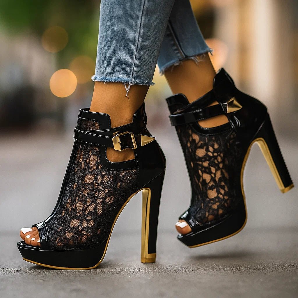 Marie - Talons Dentelle Chic