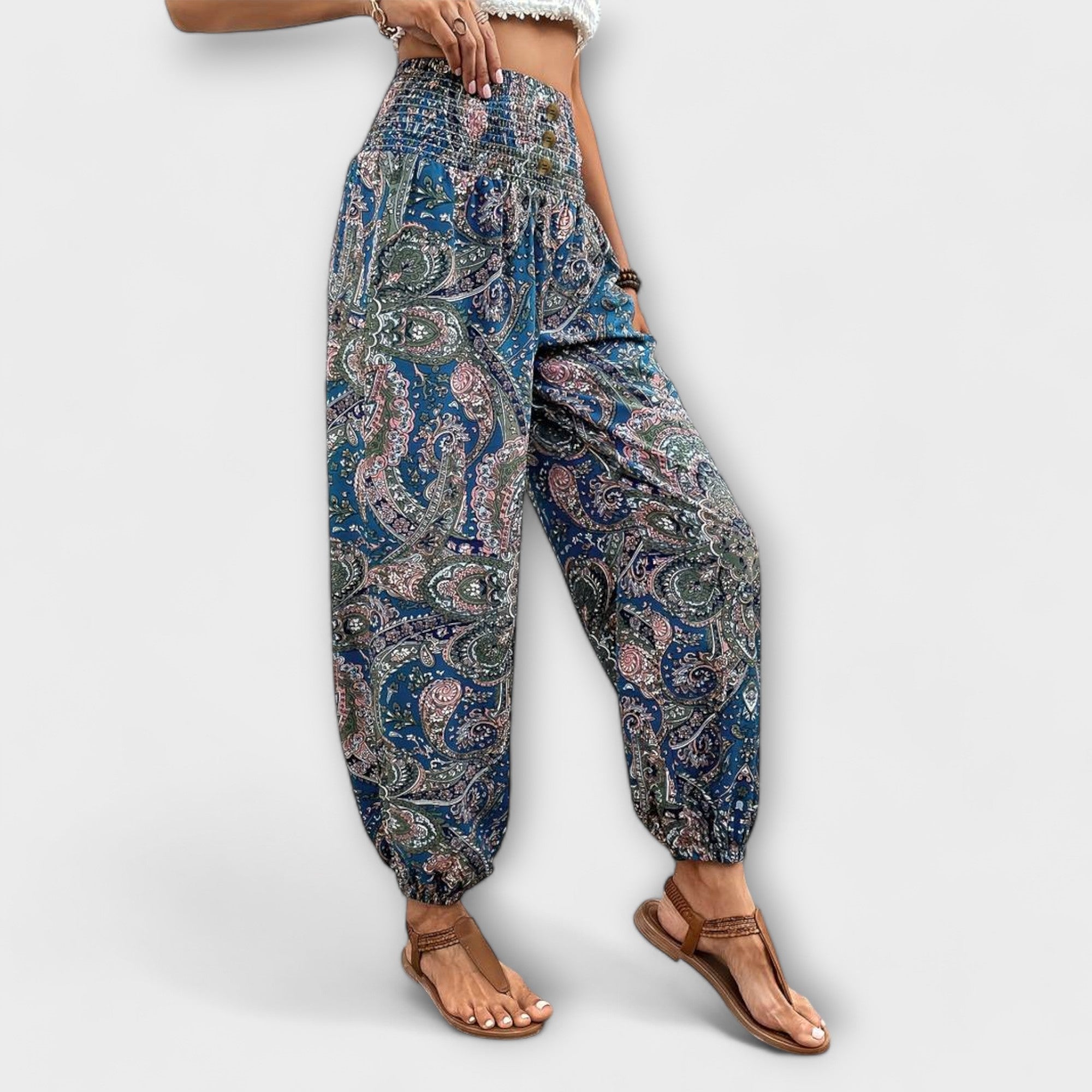 Clara - Pantalons Ethniques Élégants