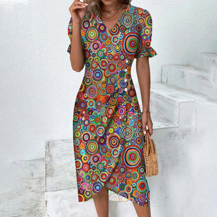 Clara - Robe Enveloppante Légère
