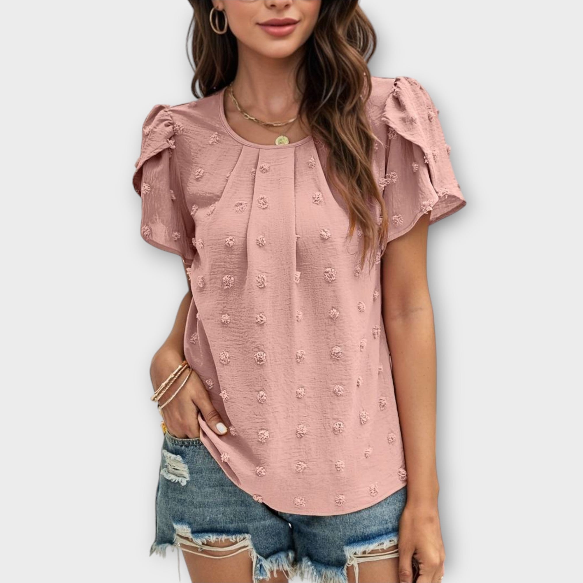 Clara - Blouse Swiss Dot