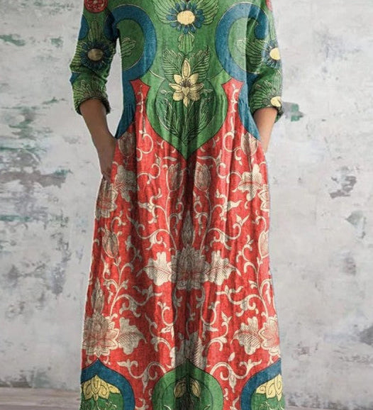 Margot - Robe Maxi Florale