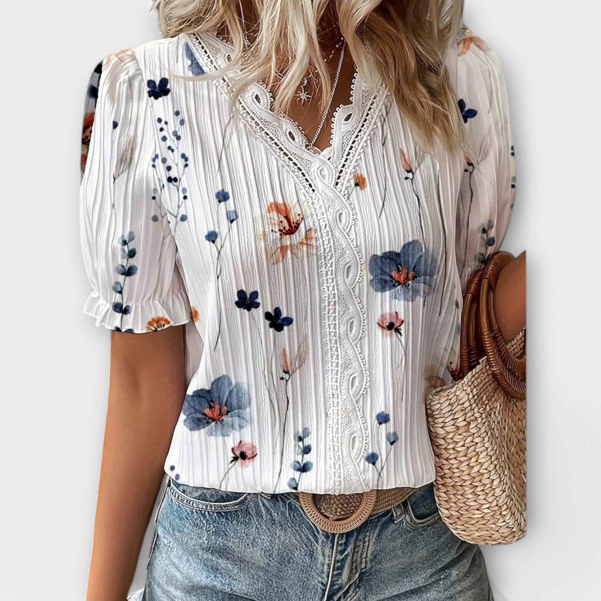 Sarah - Blouse V Col