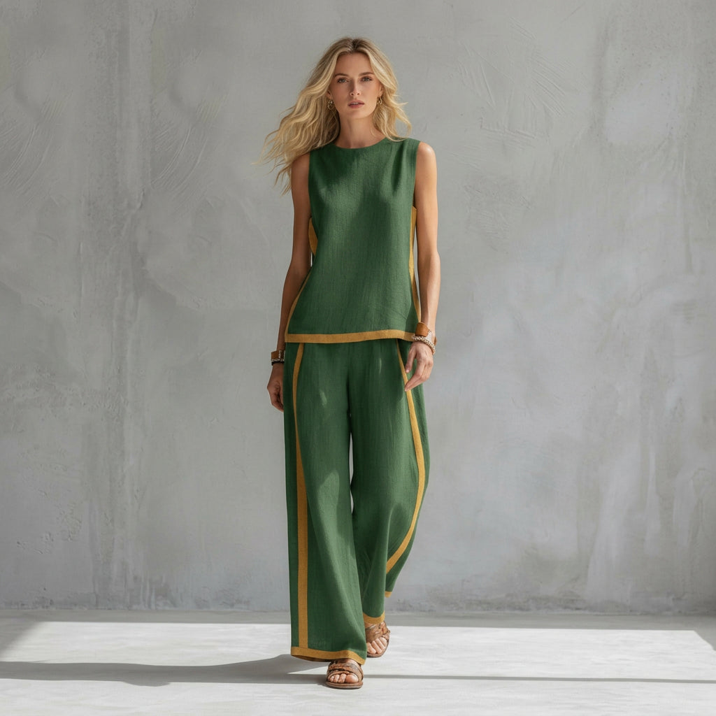 Clara - Ensemble Élégant Lin
