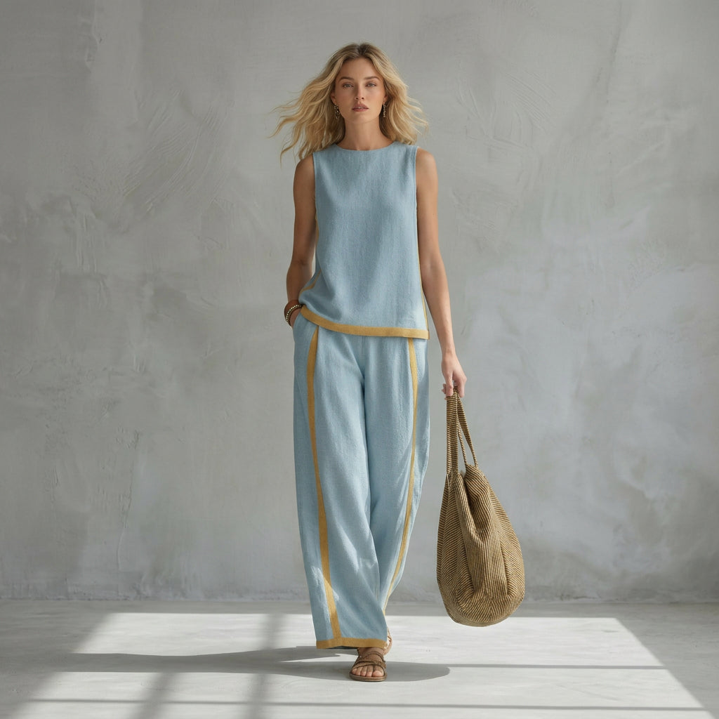 Clara - Ensemble Élégant Lin