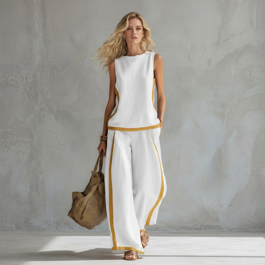 Clara - Ensemble Élégant Lin