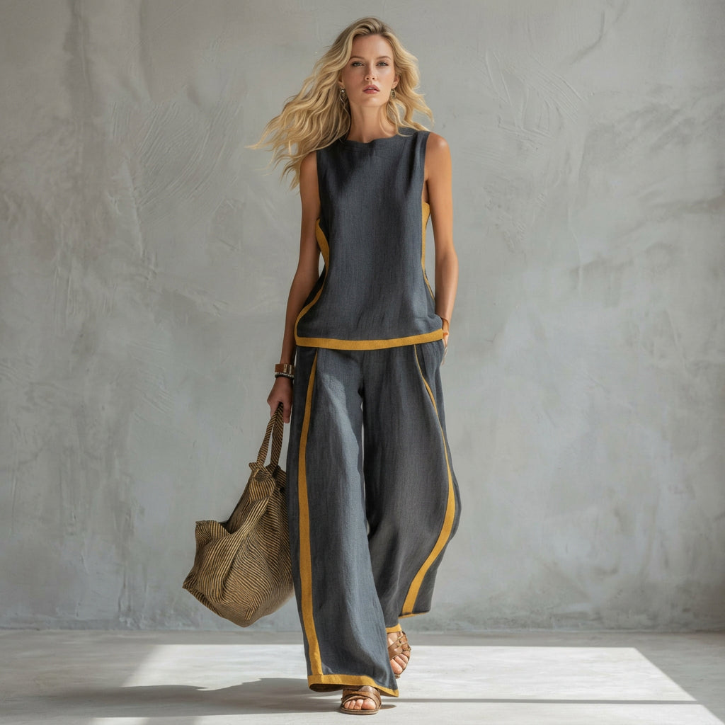 Clara - Ensemble Élégant Lin