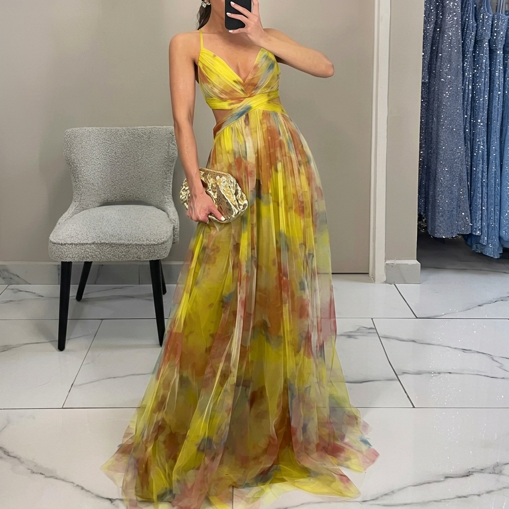 Juliette - Robe Maxi Fleurie