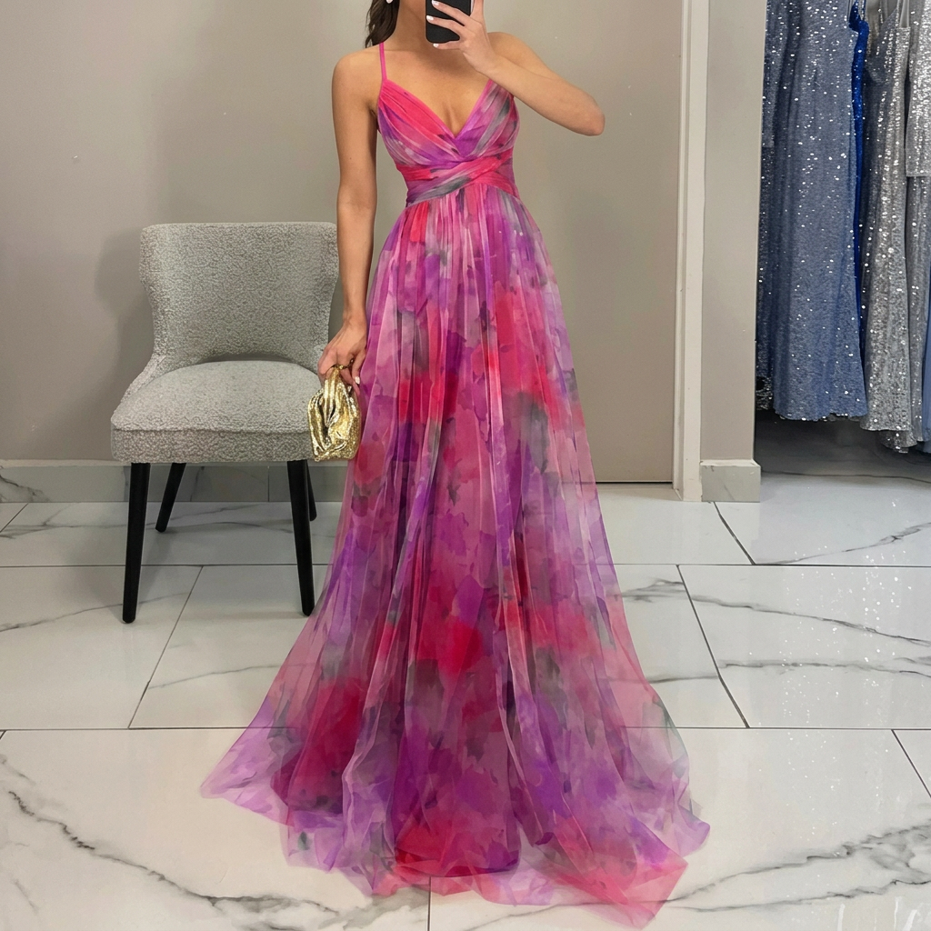 Juliette - Robe Maxi Fleurie