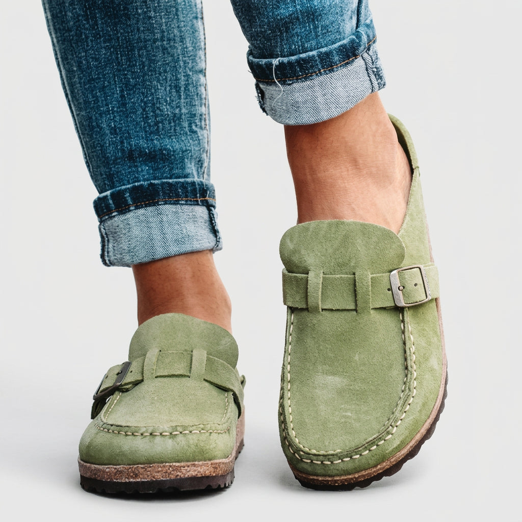 Clara - Mocassins Élégants Daim
