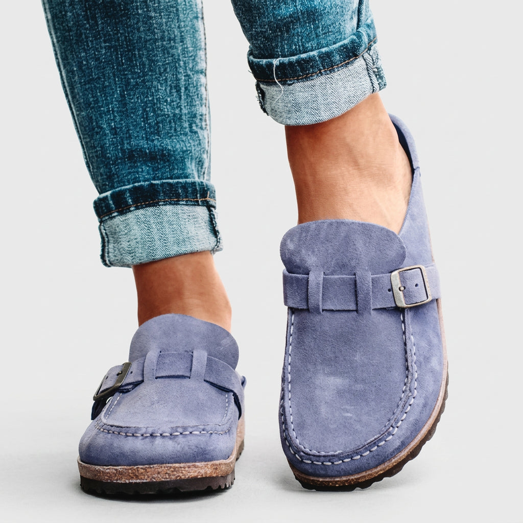 Clara - Mocassins Élégants Daim