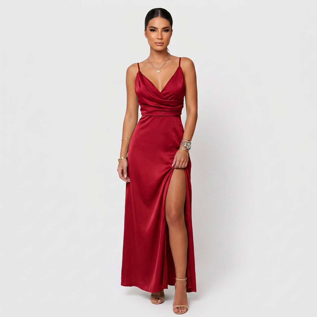 Élodie - Robe Maxi Élégante
