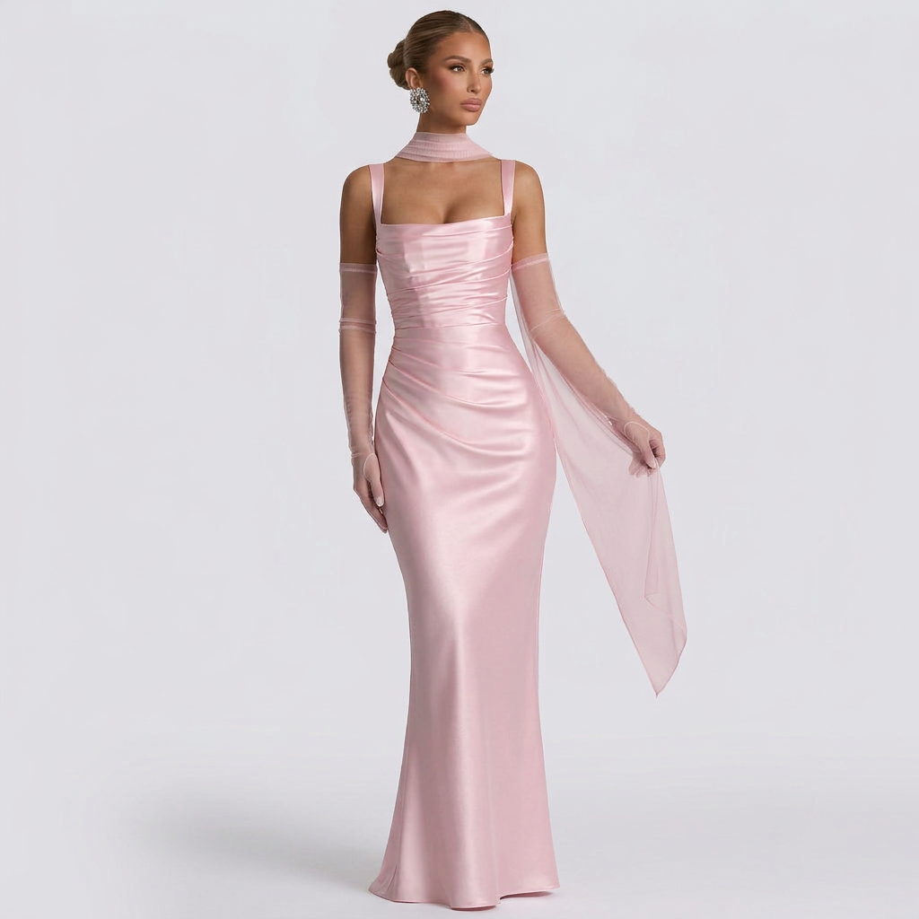 Justine - Robe Maxi Élégante
