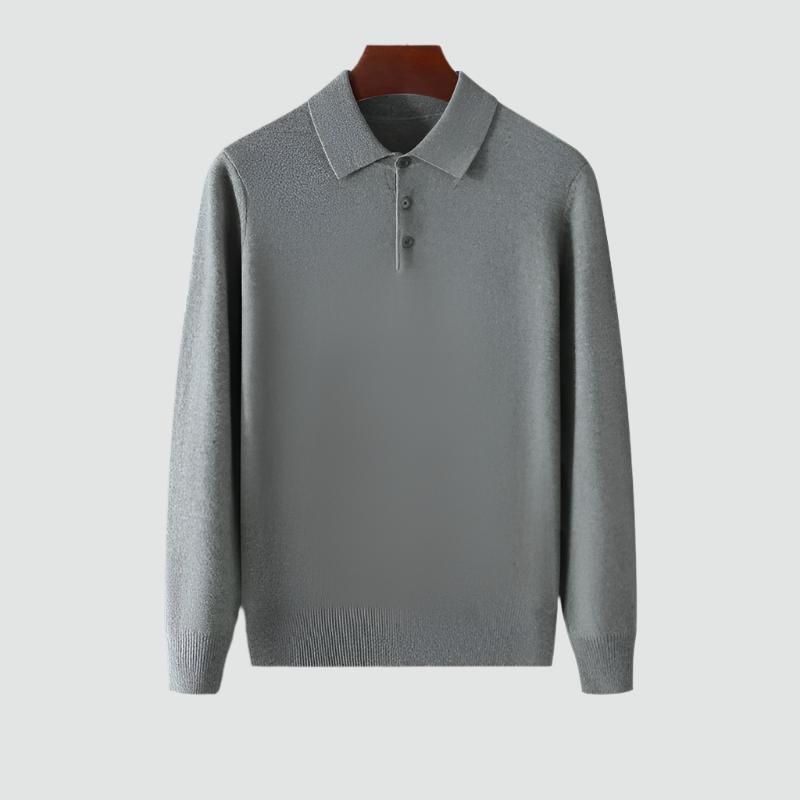 Inès - Pull Polo Laine