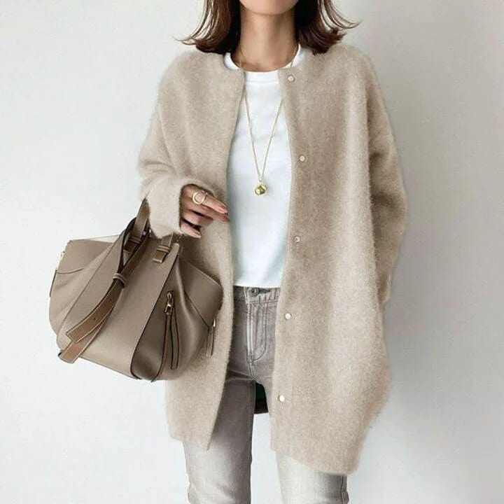Élodie - Manteau Chic Tricot