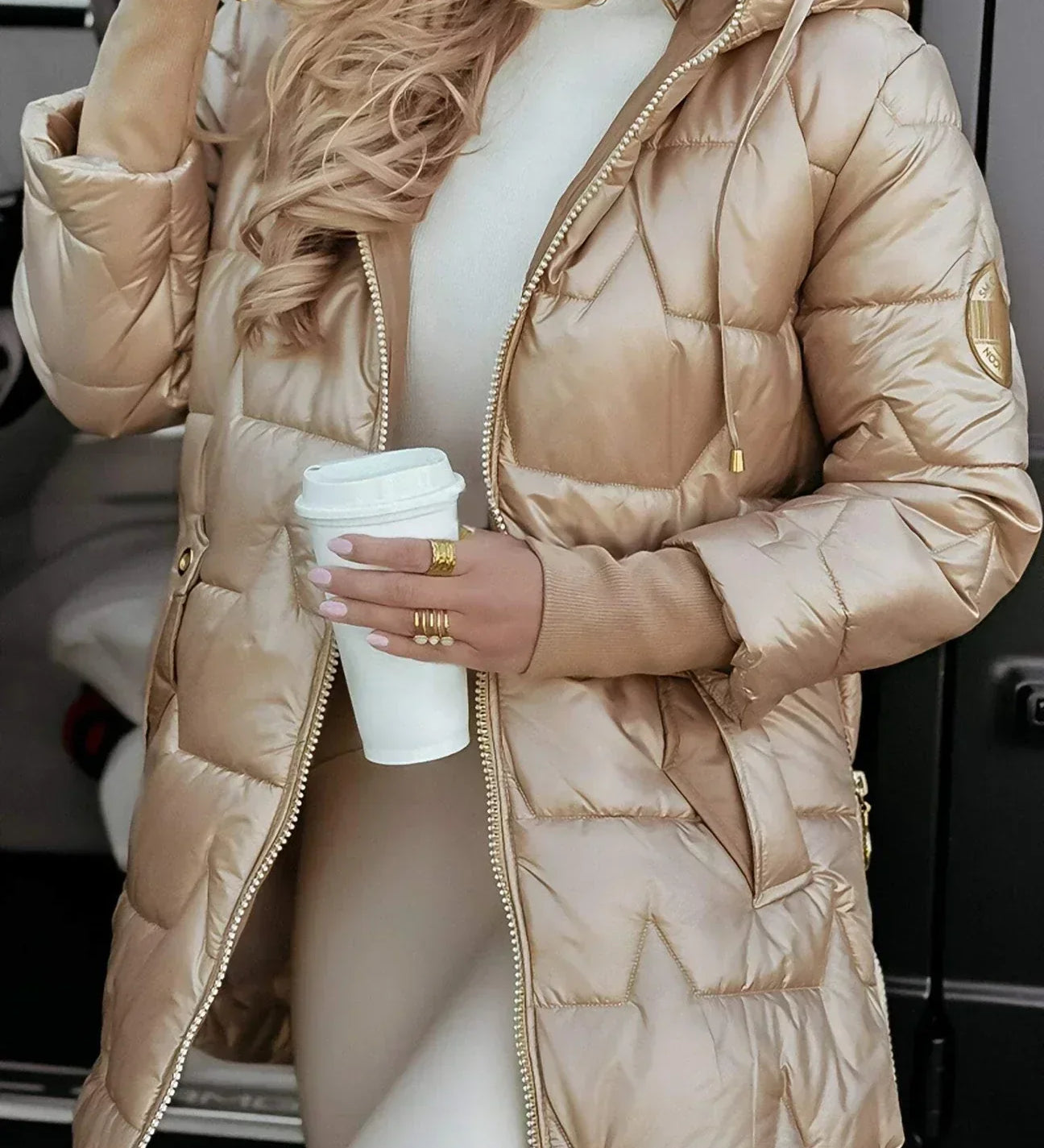 Anaïs - Manteau Élégant Rembourré